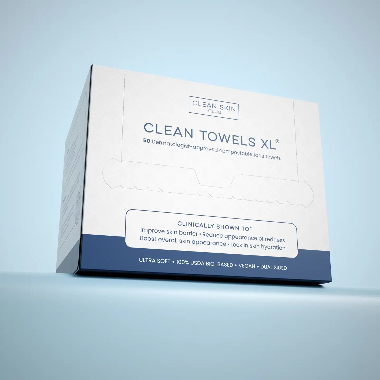 Clean Skin Club - Clean Towels XL, 50 Count