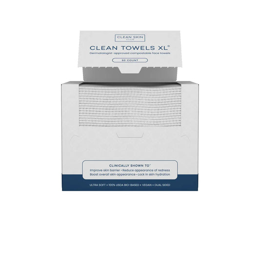 Clean Skin Club - Clean Towels XL, 50 Count